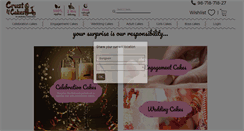 Desktop Screenshot of crustncakes.com